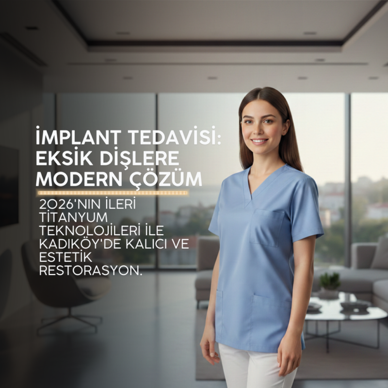 İmplant Tedavisi Eksik Dişlere Modern Çözüm