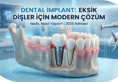 İmplant Nedir Nasıl Yapılır Eksik Dişler İçin Modern Çözüm