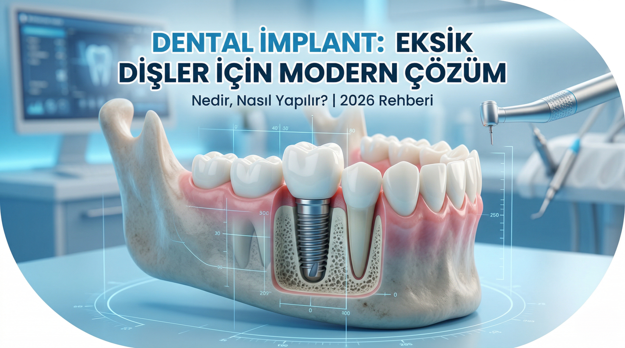İmplant Nedir Nasıl Yapılır Eksik Dişler İçin Modern Çözüm