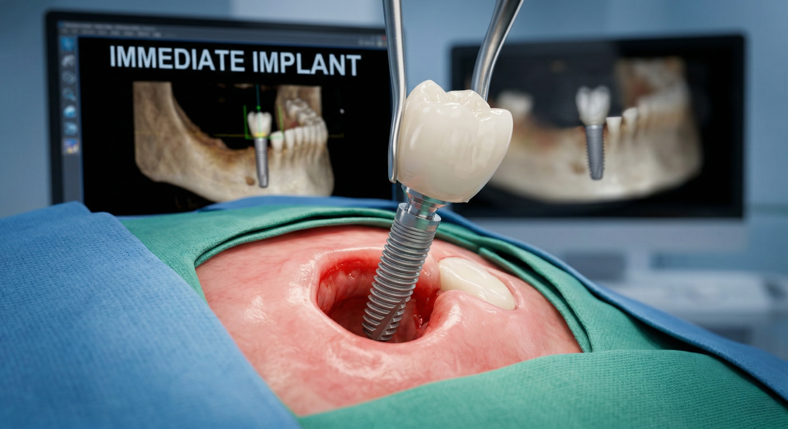 Diş Çekimi ve İmplant Aynı Anda Yapılır mı?